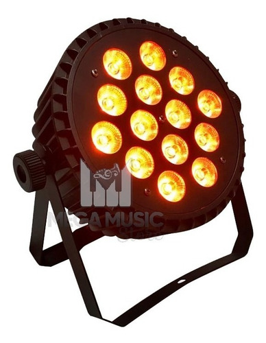12 Canhao Refletor Par 64 14 Led Cree 18w Rgbwa+uv Hexaled