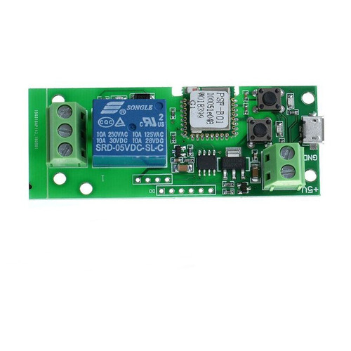 Imagen 2 de 4 de Sonoff 5v Interruptor Wifi Cerradura Portón Cdmx Electróni