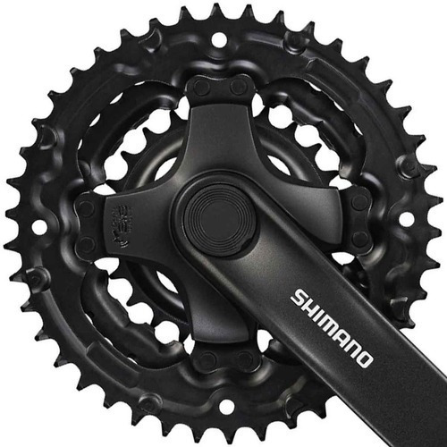 Imagen 1 de 8 de Plato Palanca Mtb/urbano Shimano Fc Ty301. Oficial Shimano!
