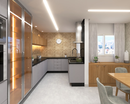 Projeto Cozinha Design De Interiores + Detalhamento