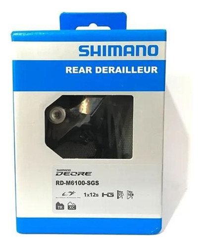 Palanca de cambios trasera Shimano Deore Rd-M6100 Sgs 12 V