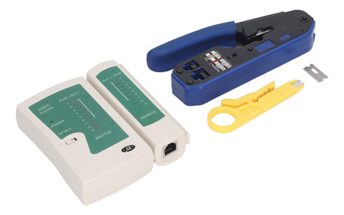 Kit De Herramientas De Crimpado Rj45, Terminales De Cable Pr