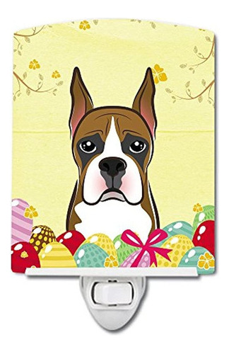 Carolines Treasures Boxer Caza De Huevos De Pascua Luz De No