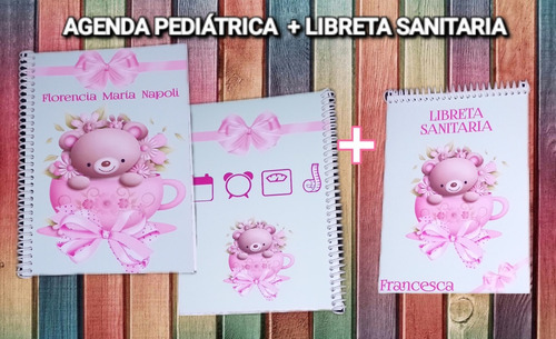 Cuaderno Pediátrico + Libreta Sanitaria Personalizados