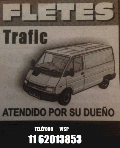 Flete Y Mudanza Económico Fletes Trafic