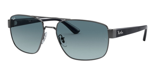 Lentes De Sol Azul Degradé Ray-ban Rb36630043m