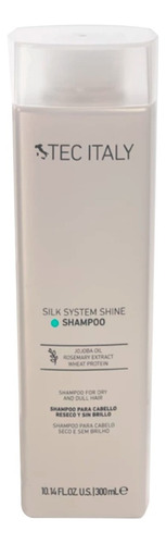 Tec Italy Shampoo Cabello Sin Brillo Silk System Shine 300ml