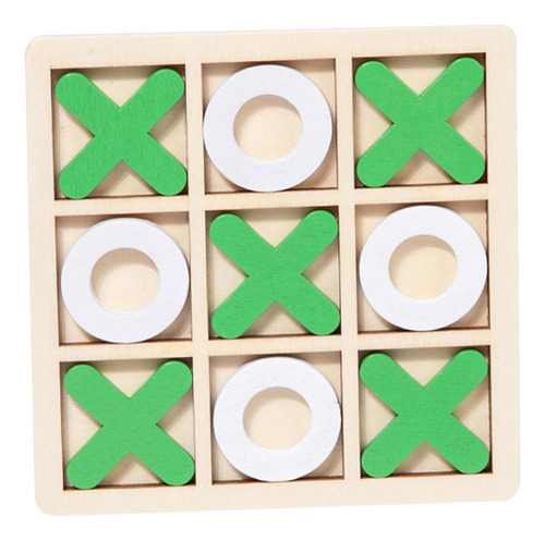 Juego Tic Tac Toe, Juego Familiar De 12 X 12 Cm Para Adultos