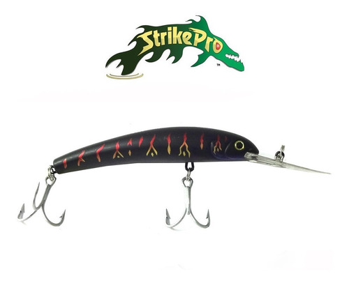 Señuelo Strike Pro Lipper 120f - Dorado Surubi