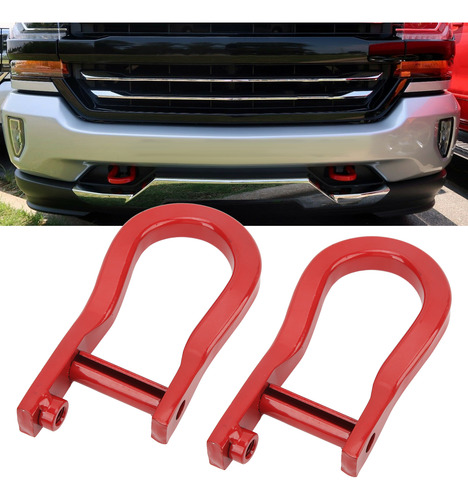 Ganchos De Remolque Rojos Para Gmc Sierra 1500