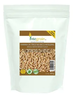 Harina De Trigo Blanco Integral 830g Integrain Sin Ogm Se