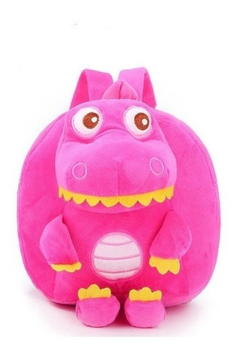 Mochila Peluche Dino  Lonchera Varios Colores Infantil 