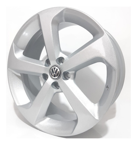 Roda Aro 17 5x100 Gti Brooklyn Zk956 / Valor Unitário Cor Prata