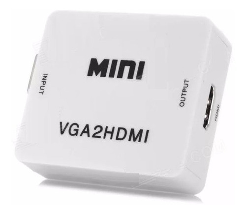 Convertidor Vga A Hdmi 1080 P Con Audio