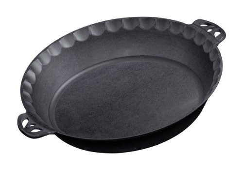 Camp Chef Verdaderos Sazonados Hierro Fundido Pie Pan 10  Ci