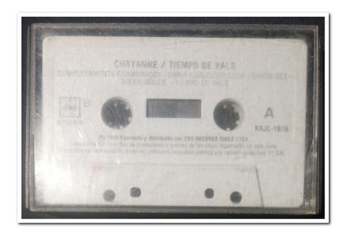 Cassettes Chayanne