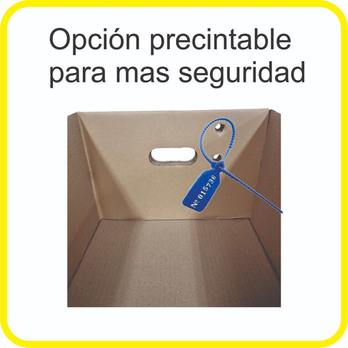 Caja Archivo Americana, La Mas Fuerte, 3 Paredes X 20 Un