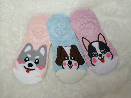 Calcetines Invisibles De Animales 3d 6 Pares