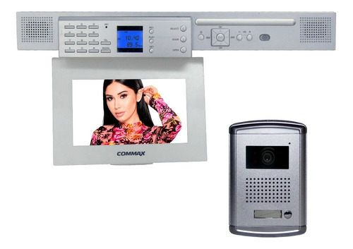 Commax CKV-71N / B Video Portero Y Centro Multifuncional Automatizado Color Blanco