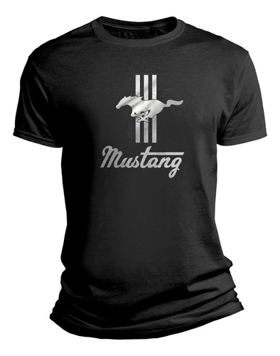 Playera Ford Mustang Tri Barra Clásico 