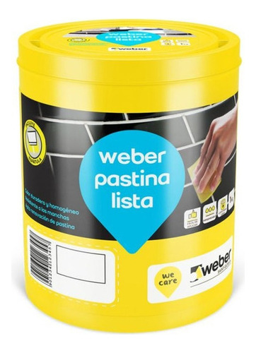 Weber Pastina Lista Para Usar 1 K Ceramica Porcellanato Mm