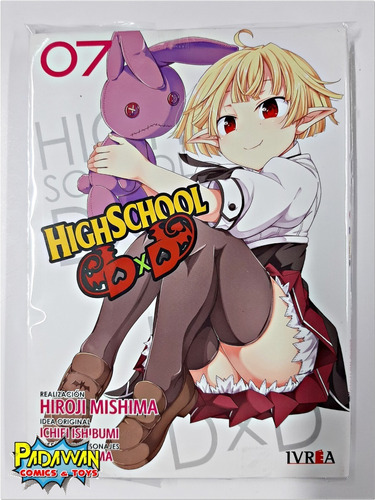 Manga High School Dxd Nro 7 - Editorial Ivrea