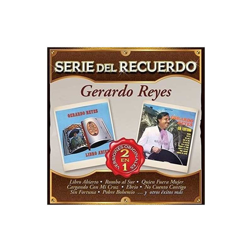 Reyes Gerardo Serie Del Recuerdo Usa Import Cd Nuevo