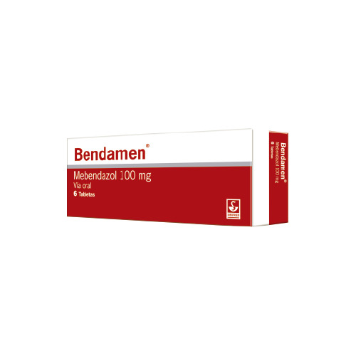 Bendamen 100mg 6tabletas