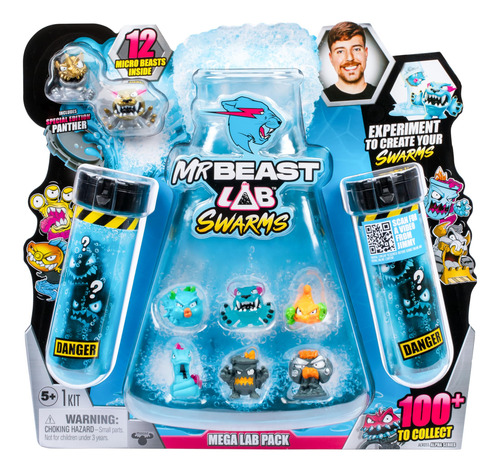 Mrbeast Lab Swarms Mega Lab 12 Unidades Tuff Top Coleccionab