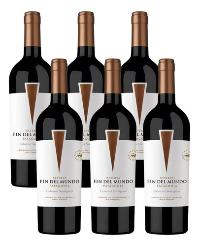 Vino Tinto Reserva Fin Del Mundo Cabernet Sauvignon 6x750 Ml