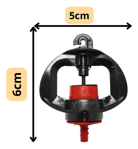 Irrigador Microaspersor Gyronet 120l/h Netafim - 8 Unidades
