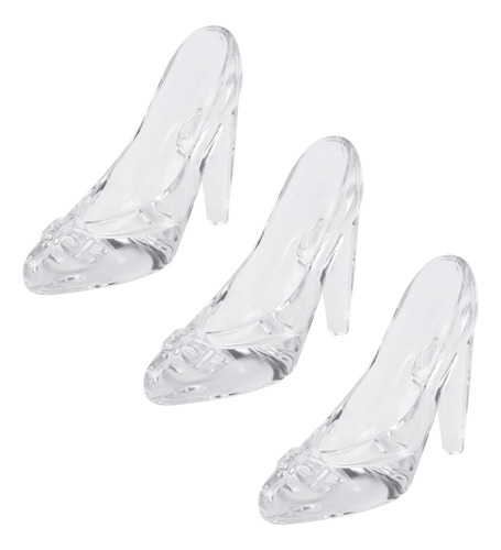 3 Zapatos De Cristal De Cristal Para Regalo De Cumpleaños, D