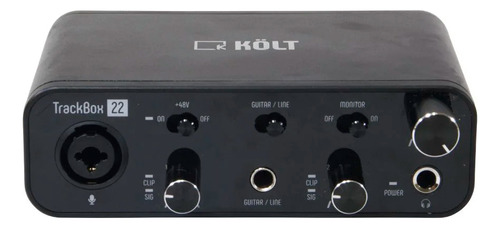 Interface Conexões Midi Költ Trackbox 22 Midi