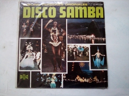 Lp Disco Samba Popurri Versiones Originales Muy Buen Estado