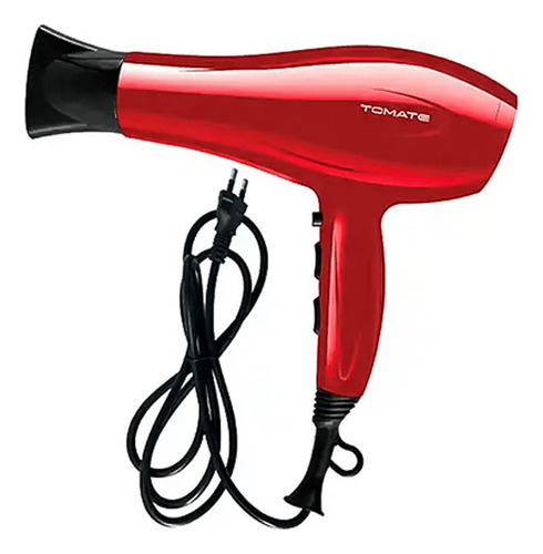 Secador Profissional 110v Com 2 Velocidades Tomate Mse-2600a Cor Vermelho