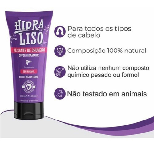 Progresivo En La Ducha Hidra Liso  Sin Formol 200ml