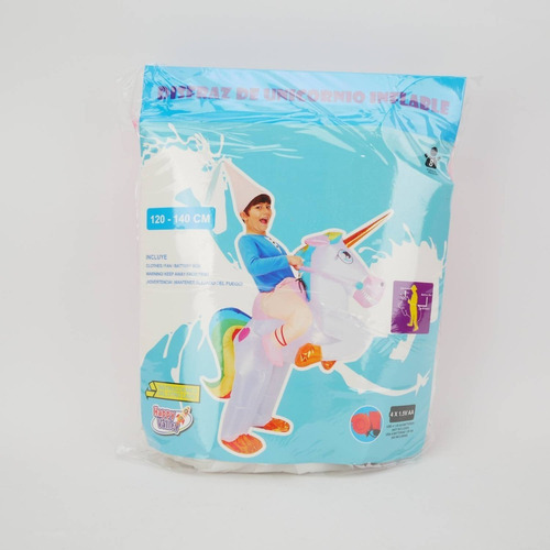 Imagen 5 de 7 de Disfraz Inflable Dinosaurio Para Niños Halloween