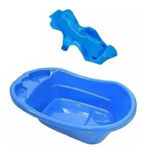 Bañera Tina Para Bebe Con Soporte Base Acomodador 3 Colores