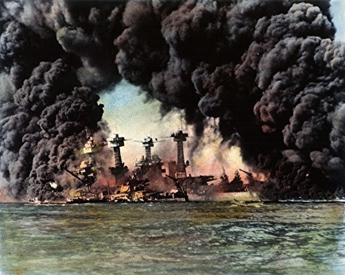 Segunda Guerra Mundial Pearl Harbor 1941 Nel Uss West Virgin