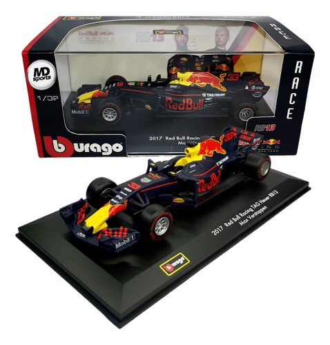 Auto Formula 1 Colección 1:32 Redbull Rb13 Max & Ricciardo