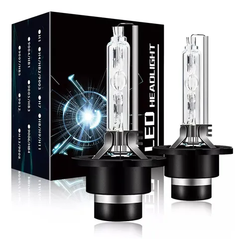 R0x Para 1par, Kit De Focos Xenón D2s Luz Alta Y Baja 35w
