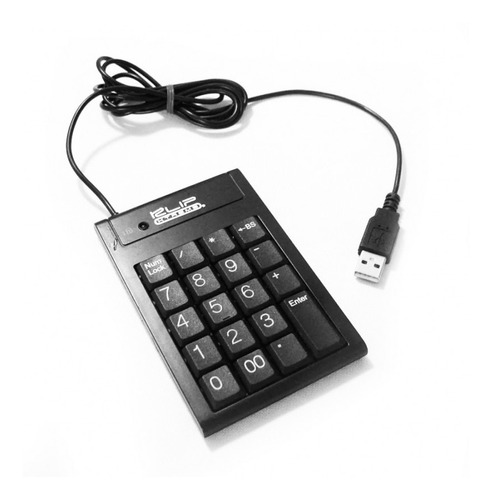 Teclado Numerico Con Cable Usb Klip Xtreme 100 Windows Mac