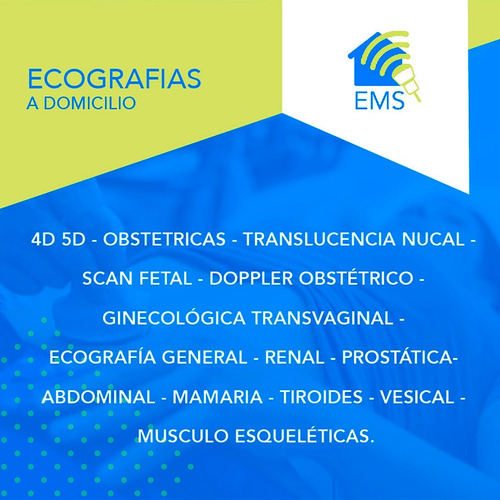 Ecografía Y Ecodoppler Vascular A Domicilio Grales - 5d 4d