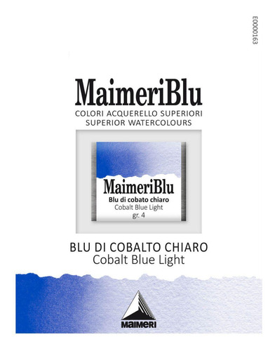 Aquarela Maimeri Blu Gr.4 373 Cobalt Blue Light 1,5ml