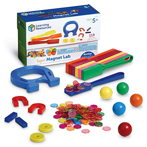 Super Magnet Lab Kit, Juguete Stem, Pensamiento Crític...