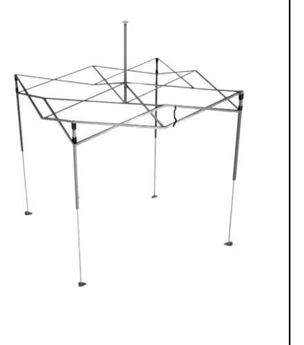 Estructura Para Carpa Gazebo 3h 2,5x2,5 Mts Aluminio Top R