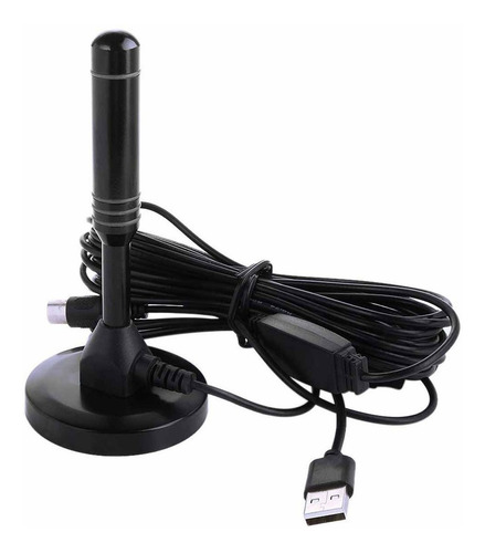 Antena Tv Digital Interior Hd Amplificada Por Usb