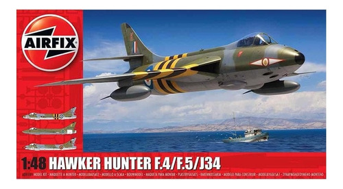 Modelismo Avión 1/48 Hawker Hunter F.4/f.5/j34 Airfix A0918 