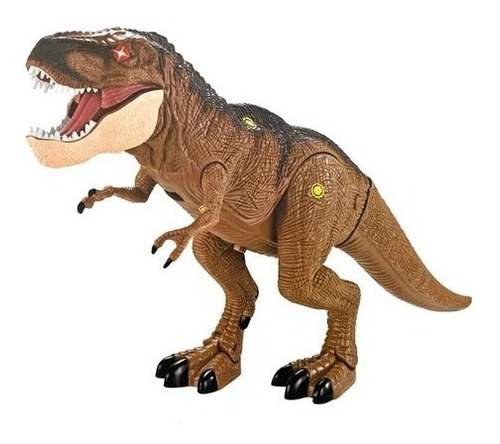 Dinosaurio Juguete T Rex Camina Mighty Megasaur Con Luz !