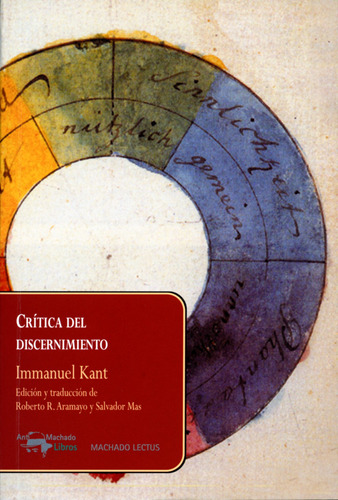 Critica Del Discernimiento - Kant Immanuel